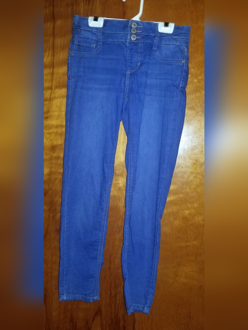 Women's Arizona Jean Co. Blue Stretch Skinny Jeans Regular Size 12